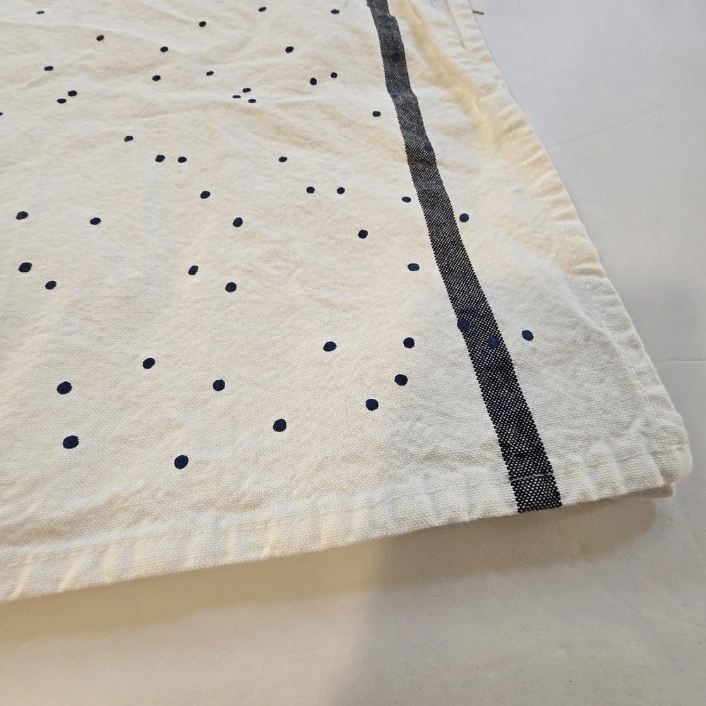 French 100% Cotton Tea Towel Bicycle Coutainville France‎ Dishtowel Natural